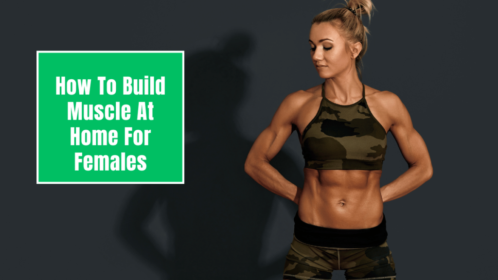 How To Build Muscle At Home For Females